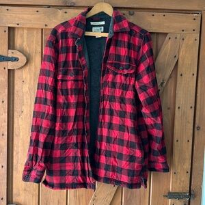 LL Bean Buffalo check shacket